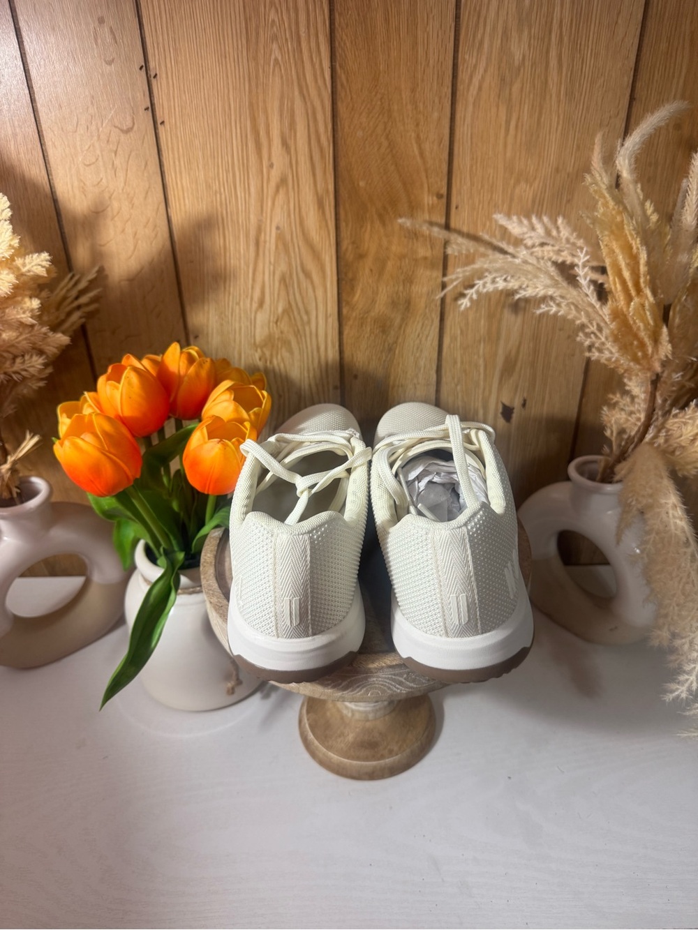 NOBULL White Trainer with Gum Sole - Picture 2 of 4